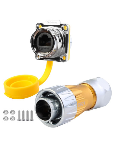 Conectores RJ45 CNLINKO DH-24 Impermeables IP68 8P8C