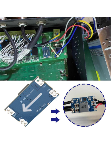 5 Módulos Reguladores de Voltaje Buck Mini560 5V DC-DC