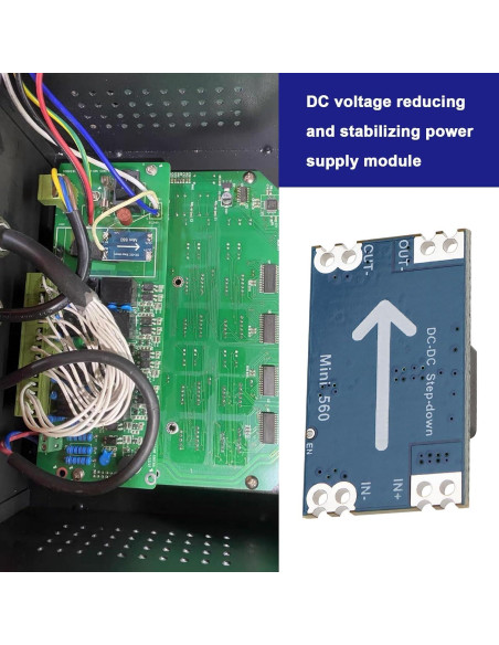 5 Módulos Reguladores de Voltaje Buck Mini560 5V DC-DC