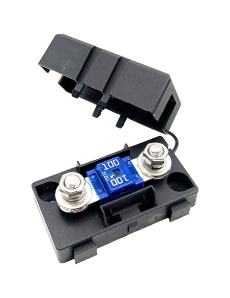 4 Fusibles Midi 100A Bstenky + 2 Soportes para Autos