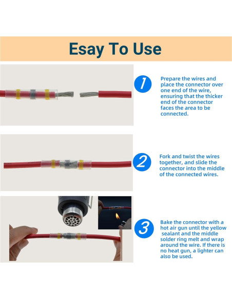 Kit de Portafusibles Impermeable 10 AWG Awilzzoe con Conectores