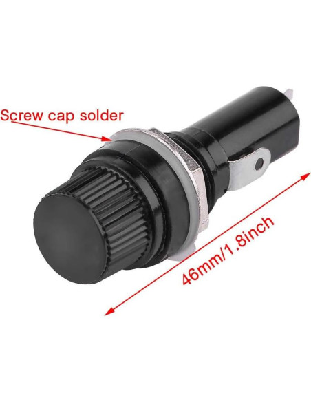 Soporte de Montaje en Panel Anauto - 5pcs 6x30mm Vidrio