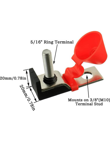 Bloque de Fusibles Terminal 80A SIGANDG Marino 58V DC