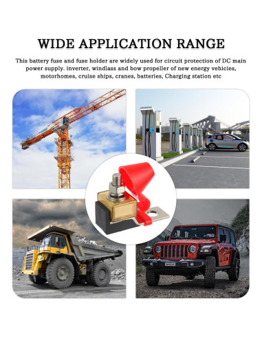 Bloque de Fusibles Terminal 80A SIGANDG Marino 58V DC