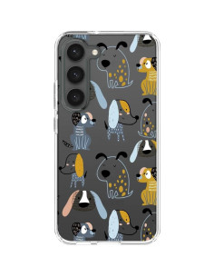 Funda TPU Blingy's para Samsung Galaxy S23 6.1" Perros Caricatura 2