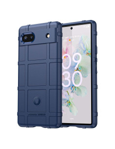 Funda Ajustada Google Pixel 6a Rugged Shield Azul HD