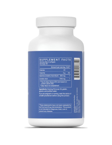 Aceite de Onagra BodyBio 180 Cápsulas 1300 mg - Salud Piel