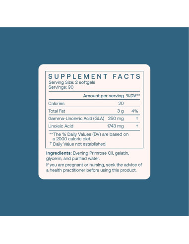 Aceite de Onagra BodyBio 180 Cápsulas 1300 mg - Salud Piel