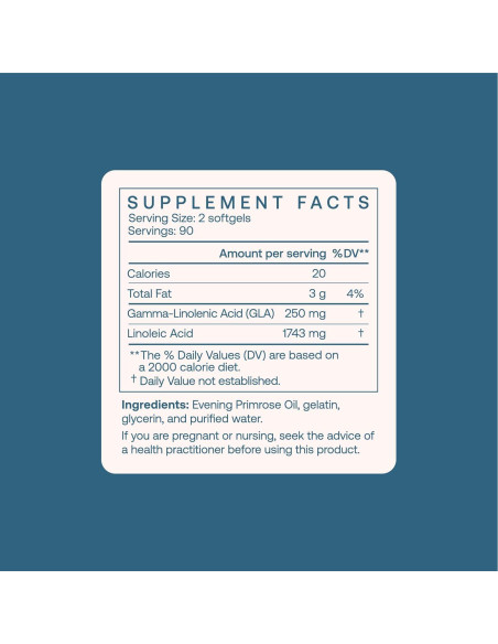 Aceite de Onagra BodyBio 180 Cápsulas 1300 mg - Salud Piel