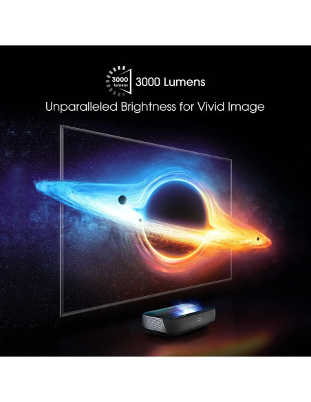 Proyector Ultra Corto Hisense 100L9G 4K UHD 3000 Lúmenes