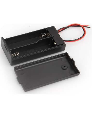 Soportes de Batería AA con Cables y Interruptor VWEICYY - 6 Piezas