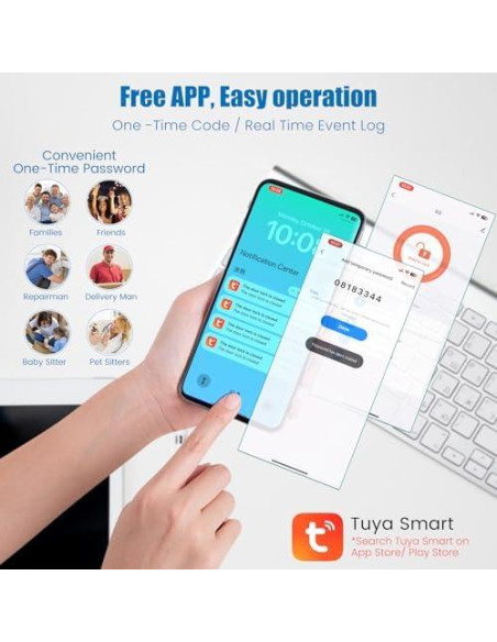 Cerradura Inteligente Devo G3 WiFi con Huella Dactilar y App