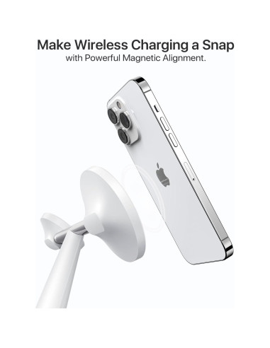 Cargador 3 en 1 QTlier MagSafe para iPhone, Apple Watch y AirPods