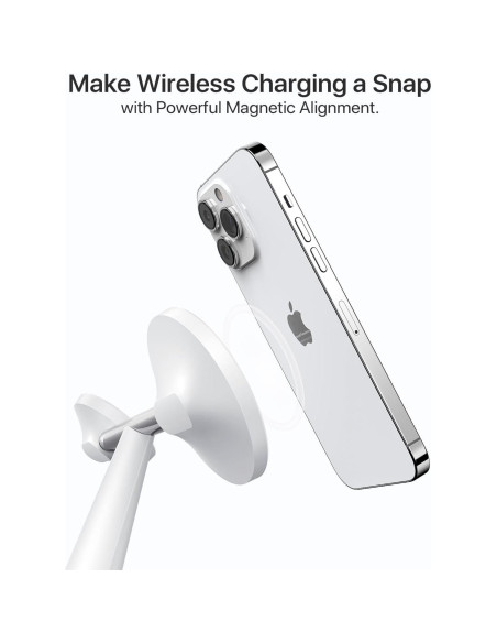 Cargador 3 en 1 QTlier MagSafe para iPhone, Apple Watch y AirPods