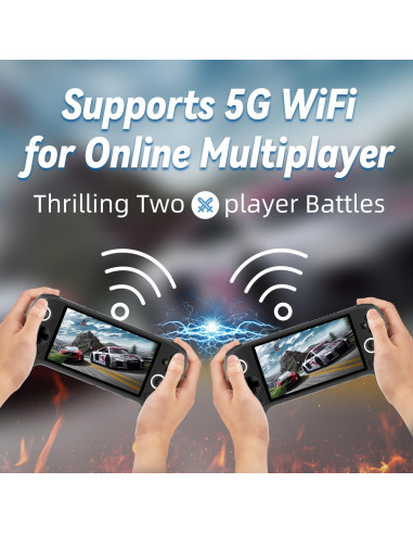 Consola de Juegos Portátil Anbernic RG556 Android 13 5.48" AMOLED