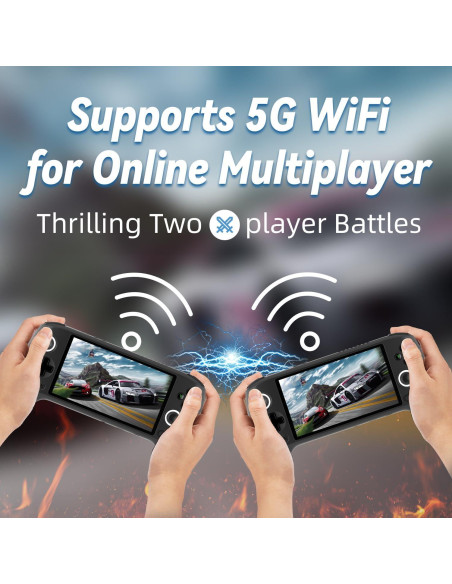 Consola de Juegos Portátil Anbernic RG556 Android 13 5.48" AMOLED