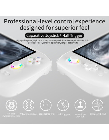 Consola de juegos portátil Anbernic RG557, 4423 juegos, Android 14