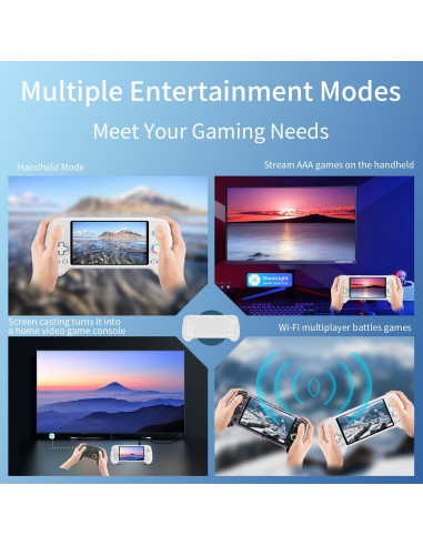 Consola de juegos portátil Anbernic RG557, 4423 juegos, Android 14