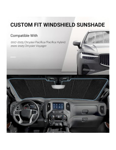 Protector Solar Parabrisas Pigenius Chrysler Pacifica 2017-2025 2