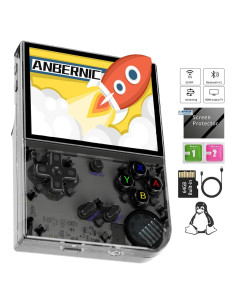 Consola de Juegos Portátil RG35XX Plus 3.5" IPS 6900 Juegos WiFi Bluetooth