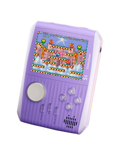 Consola de Juegos Retro Portátil Whisary S1-Púrpura 666 Juegos