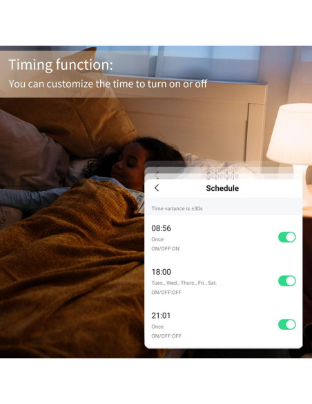 Bombilla Inteligente LED XFOX GU10 WiFi 300 Lúmenes RGB 4 Unidades