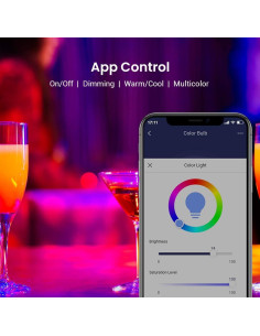 Bombilla Inteligente Broadlink A19 10W RGB Wi-Fi 800lm - 2 Unidades 2