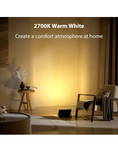 Luz de Inundación LED 30W Olafus RGB IP66 2 Paquete