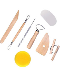 Juego de Herramientas de Cerámica 19 Piezas EuTengHao 2