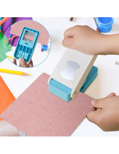 Perforadora de Etiquetas Redonda Genérico para Pestañas de Archivo