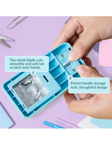 Perforadora de Etiquetas Redonda Genérico para Pestañas de Archivo