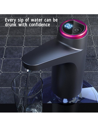 Bomba de Agua Eléctrica Pssopp, Dispensador Automático 1200mAh