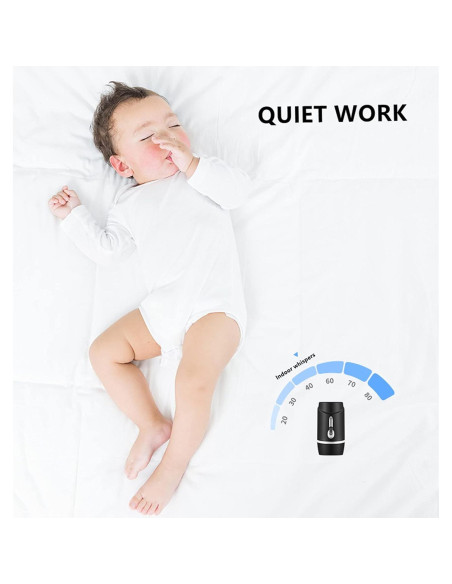 Bomba Dispensadora de Agua YYTONG 5 Galones Carga USB Negra