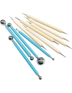 Juego de 10 Herramientas de Punteado HSYMQ para Arte Mandala 2