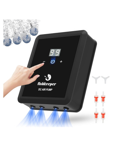 Bomba de Aire para Acuario Fishkeeper 12W 1214 LPH 113-2271L