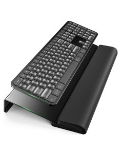 Soporte de Teclado Ergonómico Klearlook con Reposamuñecas Negro
