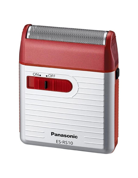 Afeitadora de Viaje Panasonic ES-RS10-R Roja Batería AA