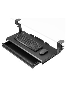 Bandeja de Teclado Ajustable VIVO con Cajón Negro 67.93x27.99cm