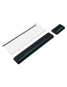 Soporte de Teclado Ergonómico Sushret 3-en-1 con Reposamuñecas