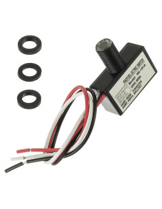 Sensor de Luz Fotocélula EPLZON 120V Control Automático IP65