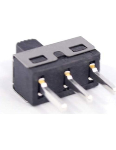 Interruptor Deslizante 1P2T 20 Pcs 5mm WOWOONE AC 250V 2A