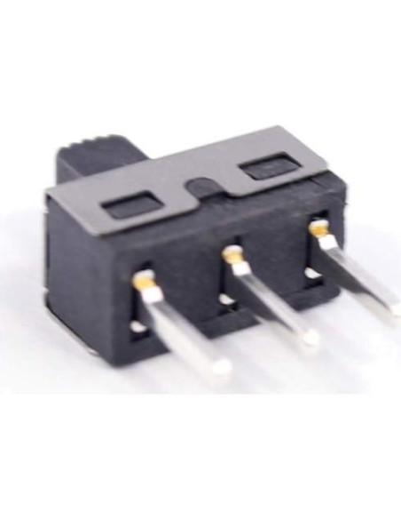 Interruptor Deslizante 1P2T 20 Pcs 5mm WOWOONE AC 250V 2A