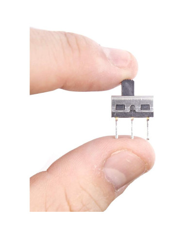 Interruptor Deslizante 1P2T 20 Pcs 5mm WOWOONE AC 250V 2A