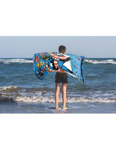 Toalla de Baño para Niños Jay Franco Capitán América 100% Algodón