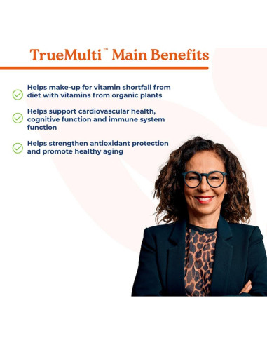 Multivitaminas Naturales TrueMulti NatureCity 30 Cápsulas