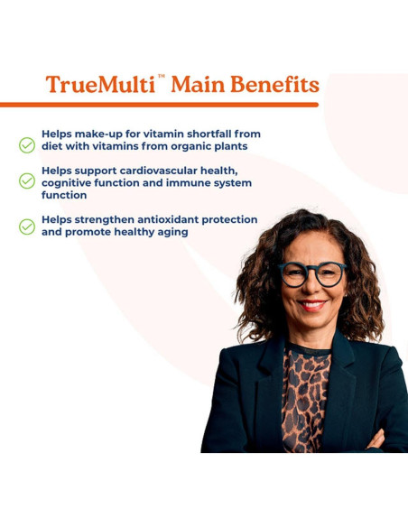 Multivitaminas Naturales TrueMulti NatureCity 30 Cápsulas