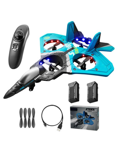 Avión RC V17 Jet de Combate 2.4GHz con 2 Baterías