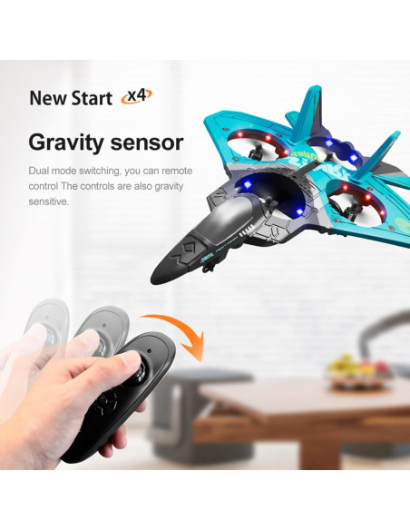 Avión RC V17 Jet de Combate 2.4GHz con 2 Baterías