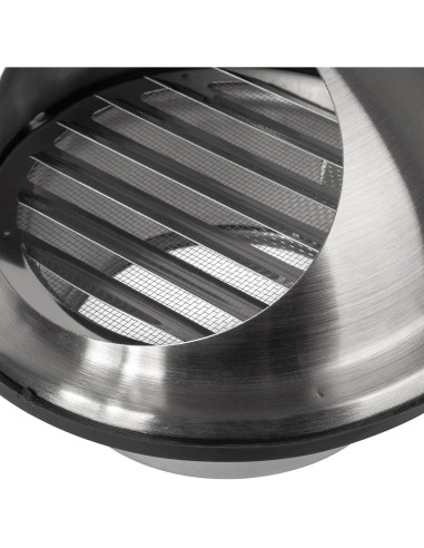 Cubierta de Ventilación Redonda Acero Inoxidable 10 cm - HVAC