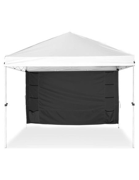 Pared Lateral de Sombra MordenApe para Toldo 10x10, Negro